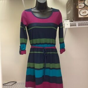 Striped Multicolor Dress